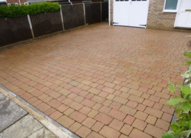 A freshly cleaned Patio