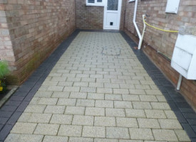 A freshly cleaned Patio