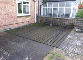 A dirty Patio