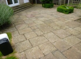 A dirty Patio